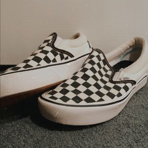 checkered vans